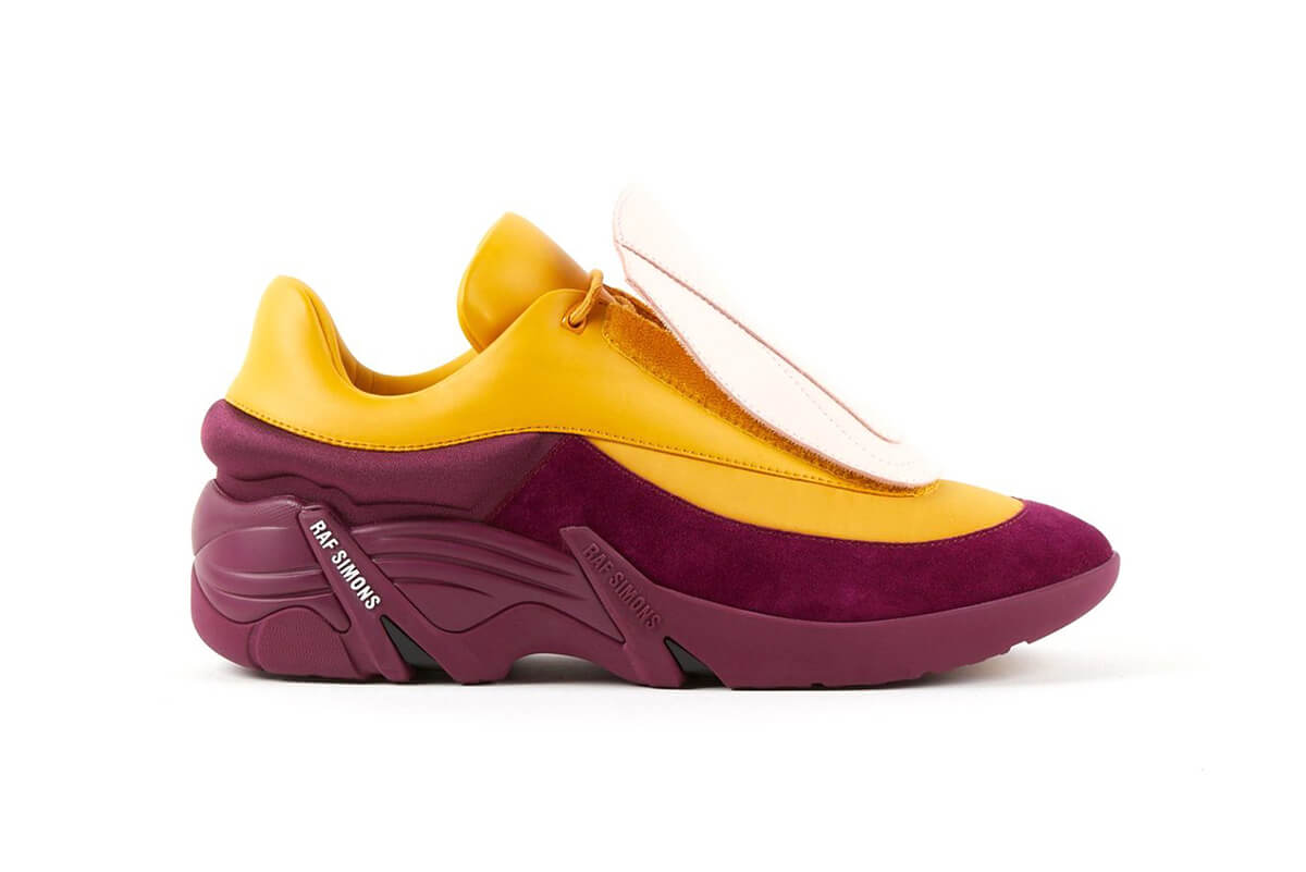 Raf simons yellow sales shoes