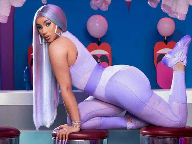 Cardi B launches her first activewear line with Reebok
