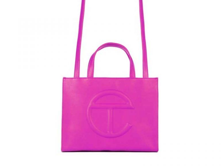 telfar pink purse