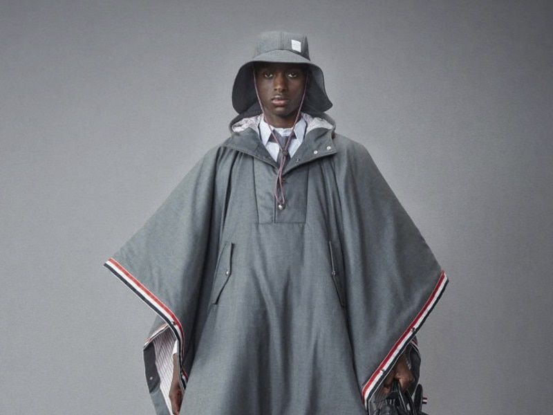 Thom Browne presents his less casual resort collection