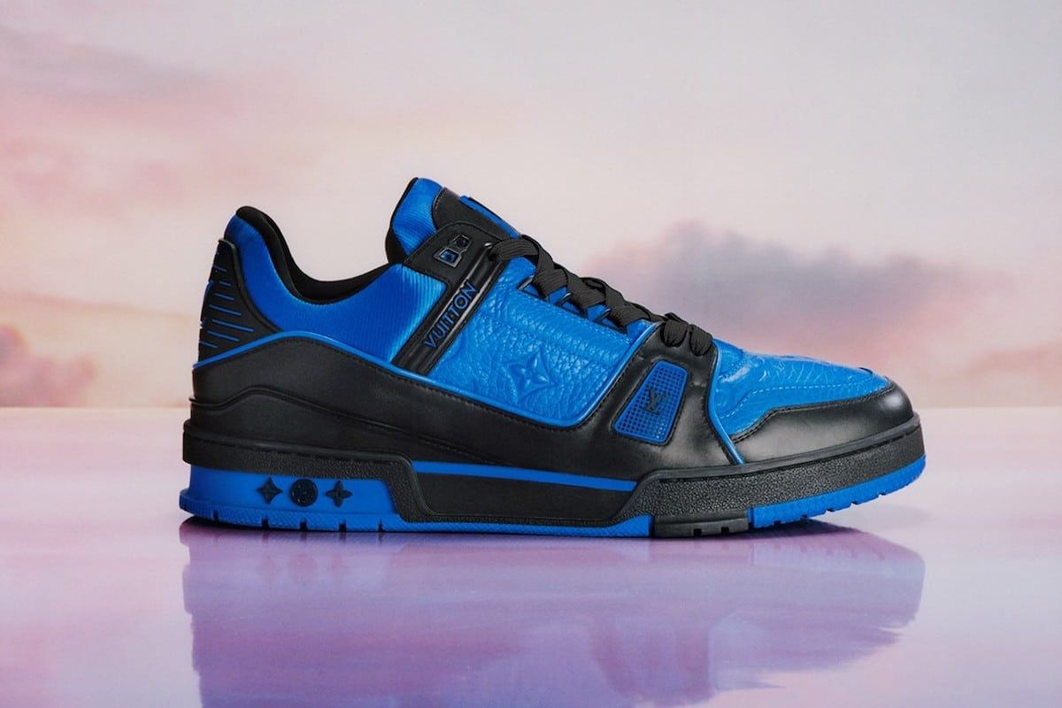 This season Louis Vuitton LV Trainer arrives in denim - HIGHXTAR.