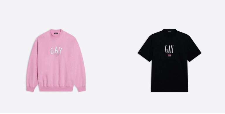 balenciaga gay pride shirt