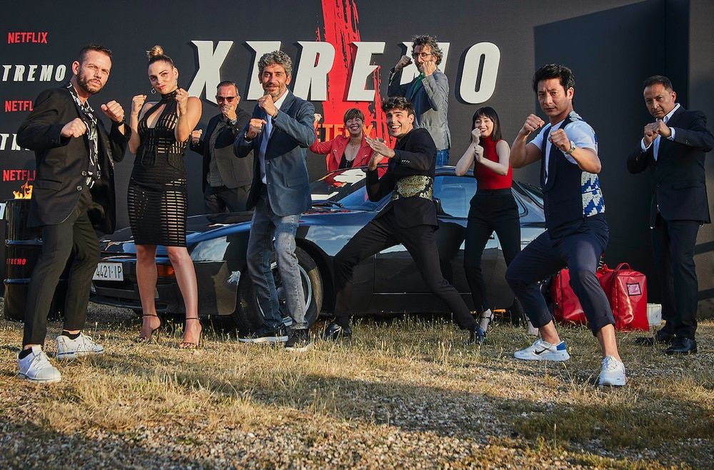 Netflix presents XTREMO at Madrid RACE drive-in movie theater