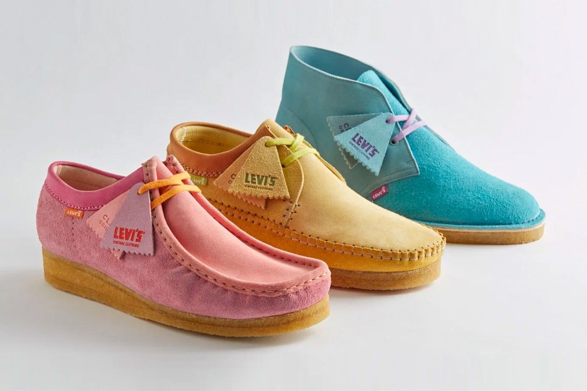 2 tone wallabees best sale