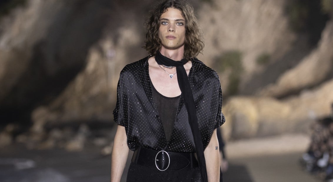 Saint Laurent Spring 2020 Menswear Fashion Show