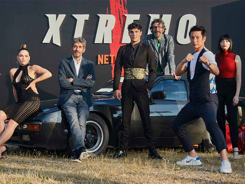 Netflix presenta XTREMO en el autocine Madrid RACE