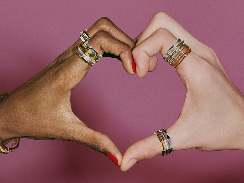 ‘Link to Love’ es la nueva colección de joyas sin género de Gucci