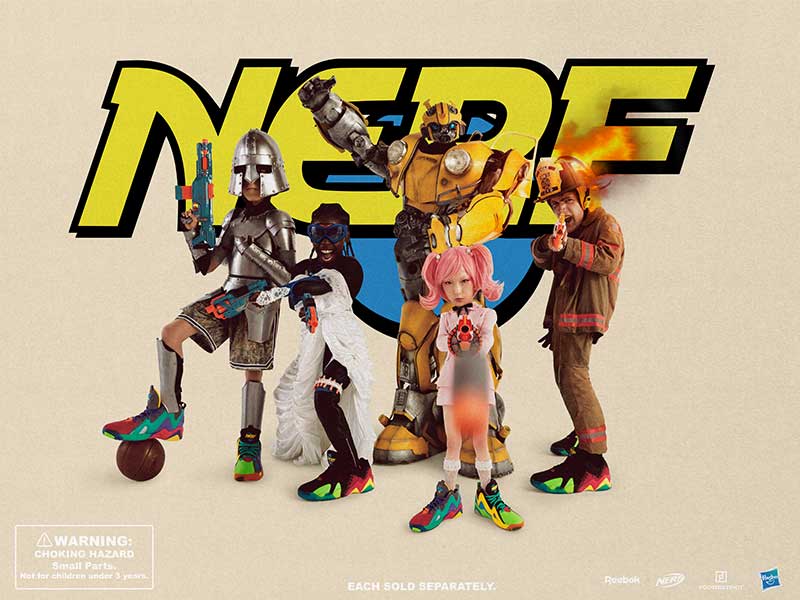 Reebok x Nerf: Conoce la Nerf Squad de FOOTDISTRICT