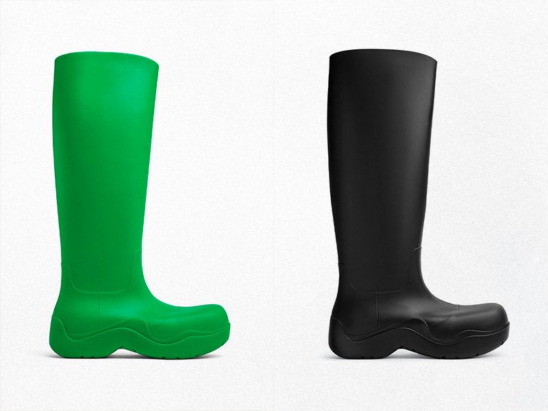 Bottega Veneta raises the height of its Puddle boots to knee-high 
