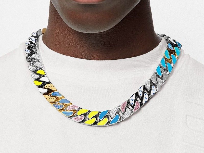 Louis Vuitton Patches Necklace