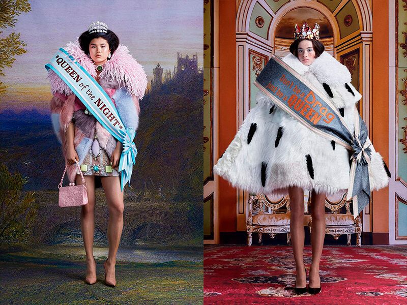 Viktor & Rolf muestran su pasión por la realeza en su última colección de «Haute Couture»
