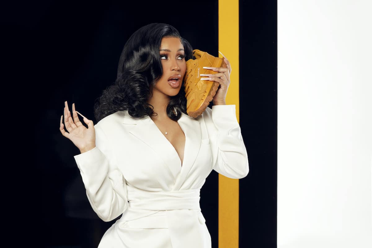 Cardi B and Reebok unveil the Classic Leather Cardi