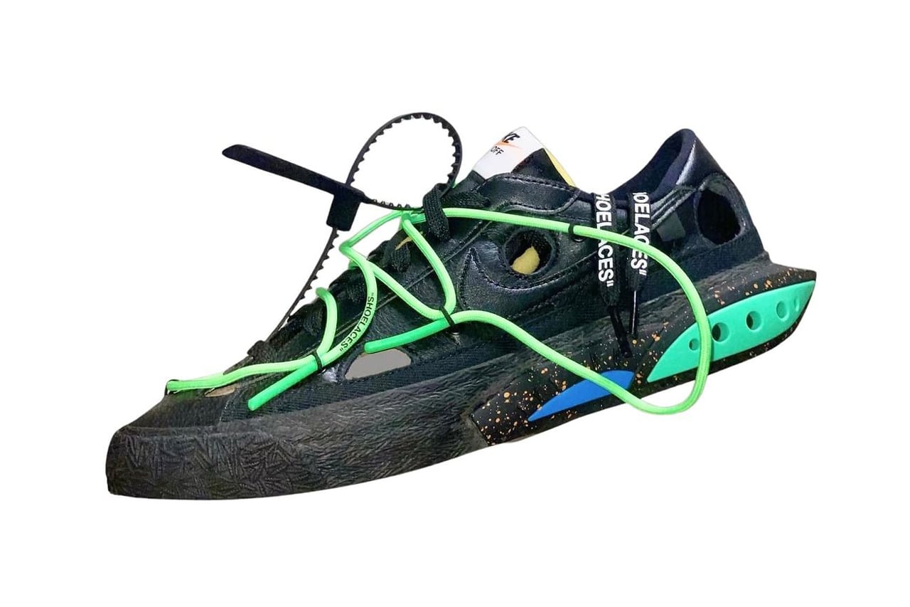 Virgil Abloh's Off-White x Nike Blazer Low Collab Shoe: Release