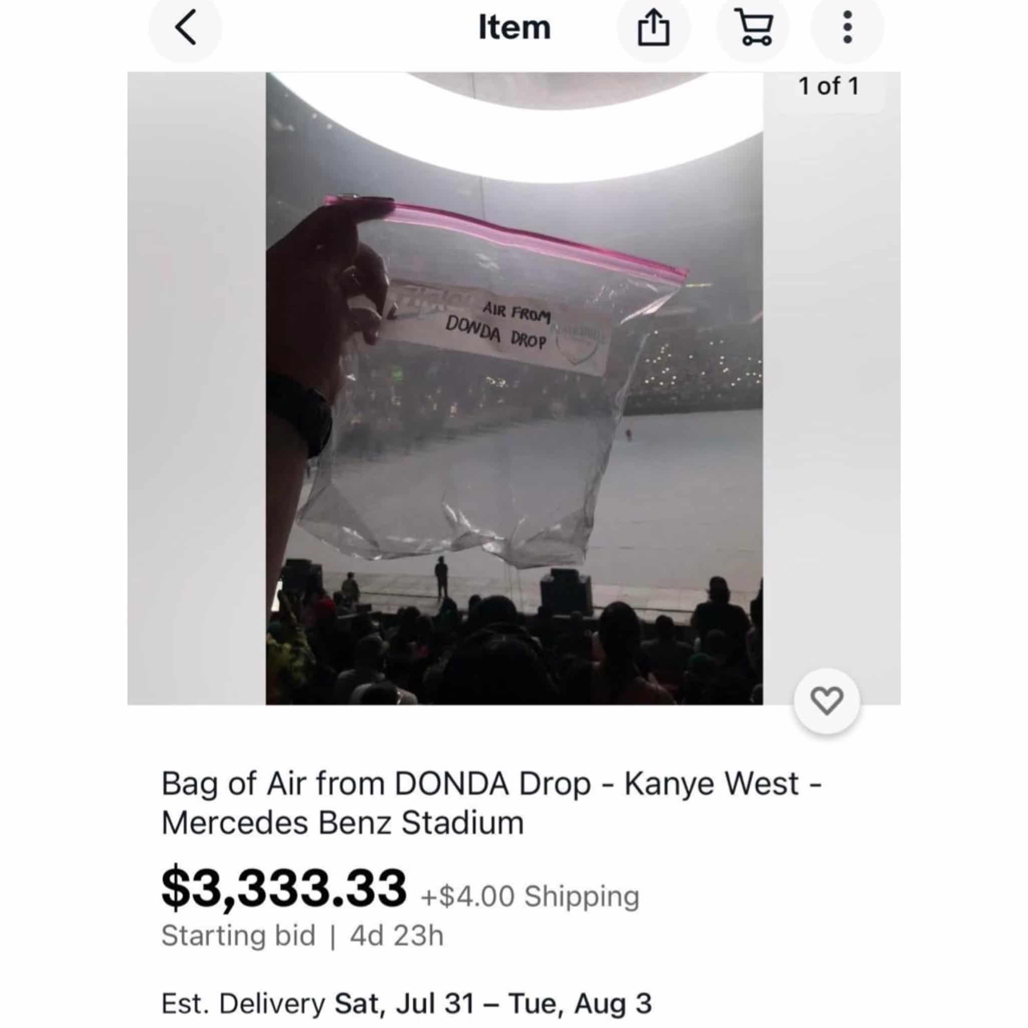 ebay kanye air