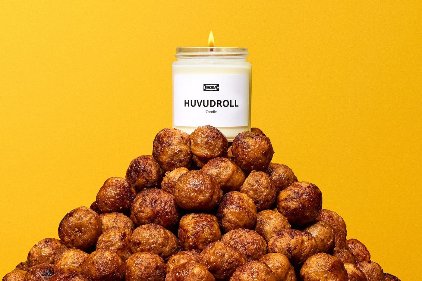 IKEA Meatball Candle