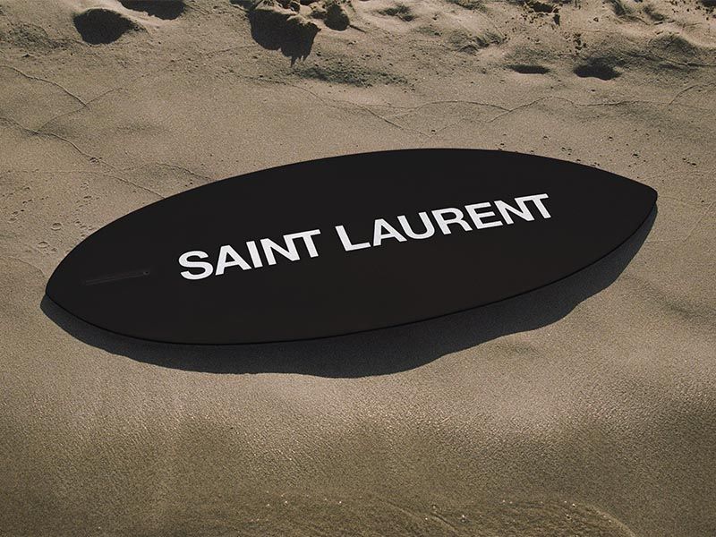 The new summer line from Saint Laurent Rive Droite