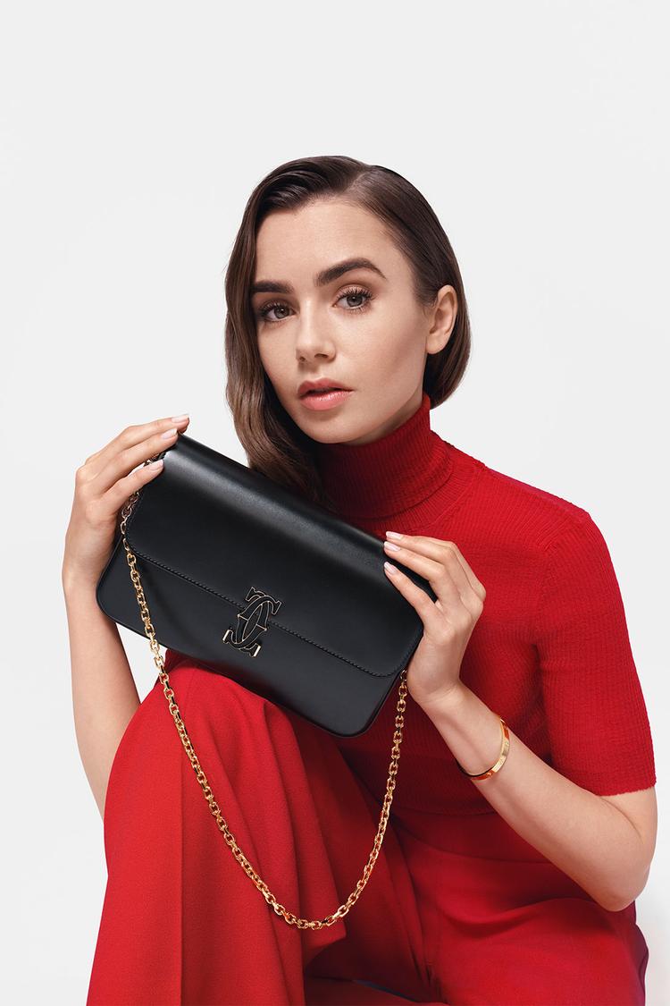 Lily Collins fronts the Panthère de Cartier handbag – The Laterals