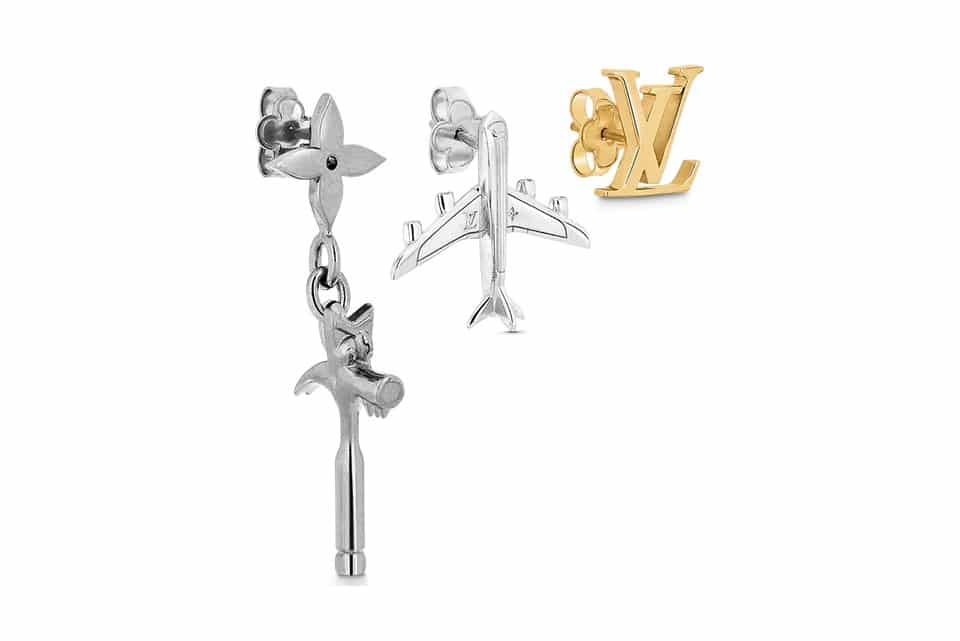 Louis Vuitton launches a trio of earrings called LV Comics - HIGHXTAR.
