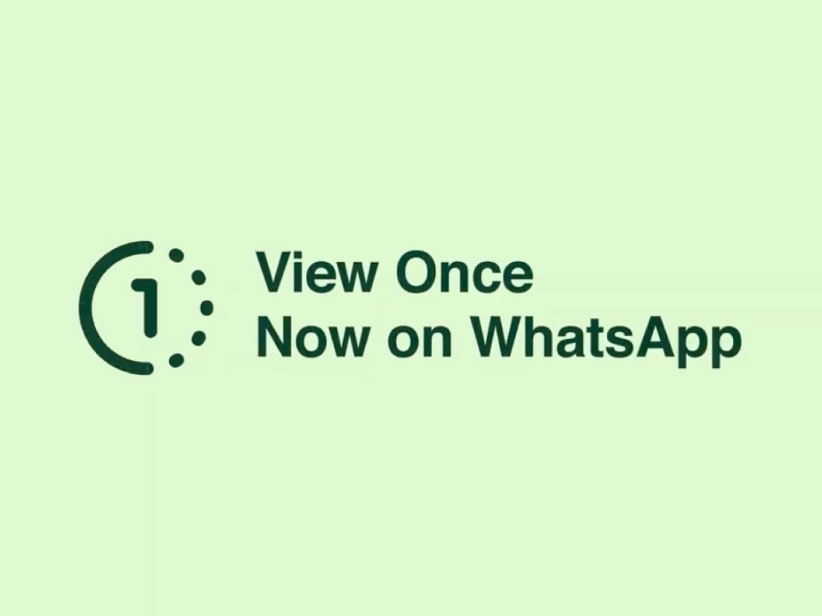 WhatsApp "View Once"