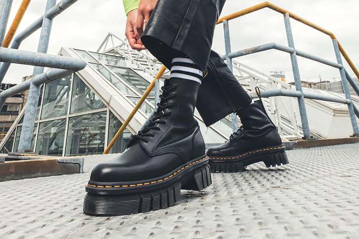 Chunky sole store doc martens