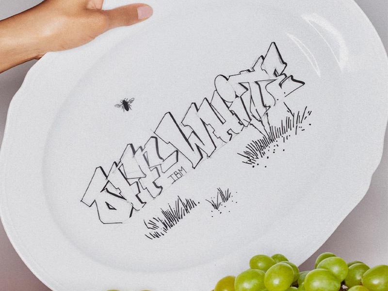 Off-White and Ginori 1735 design an exclusive tableware set