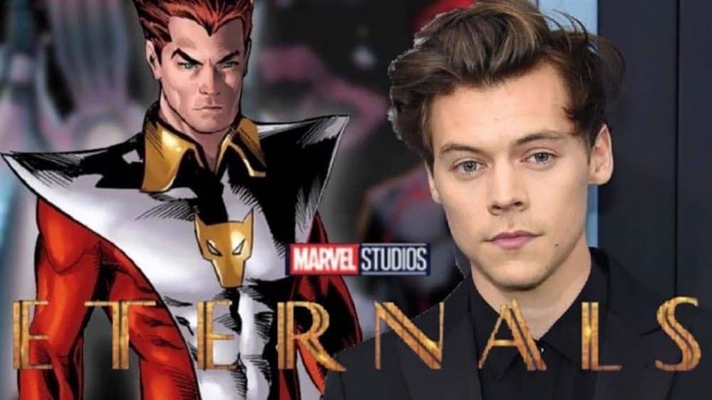 Eternals Star Harry Styles Says He's 'Grateful' For First Marvel Role