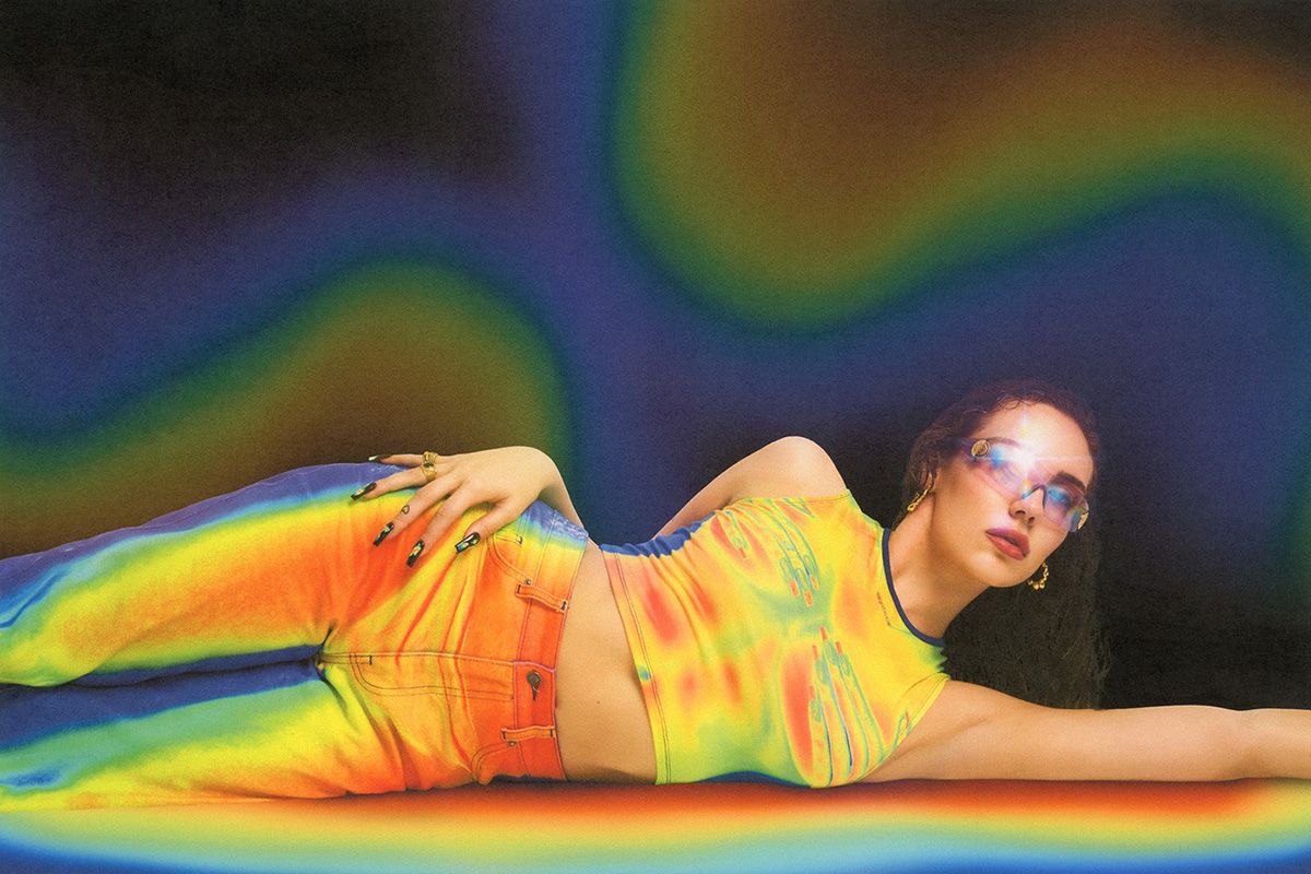 Sydney Carlson x Jaded London: between op-art and psychedelia