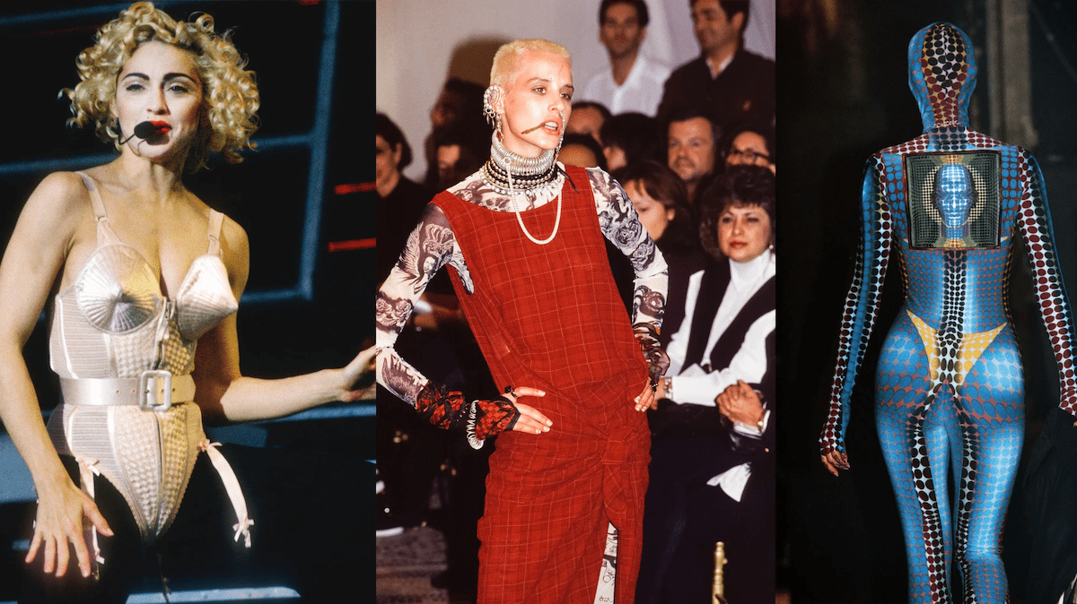 More than 30,000 garments from the Jean Paul Gaultier archive