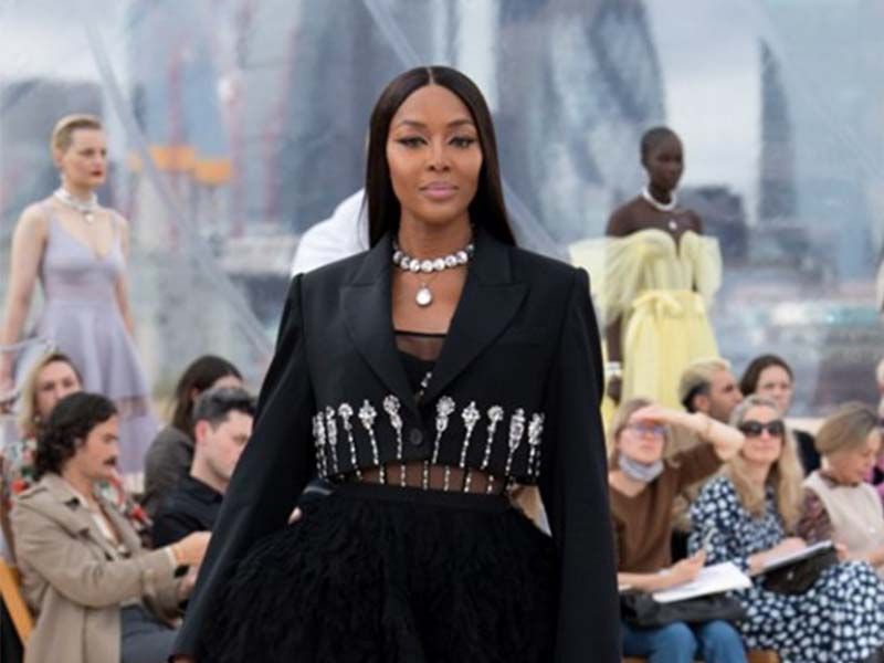 Naomi Campbell returns to the catwalk with McQueen