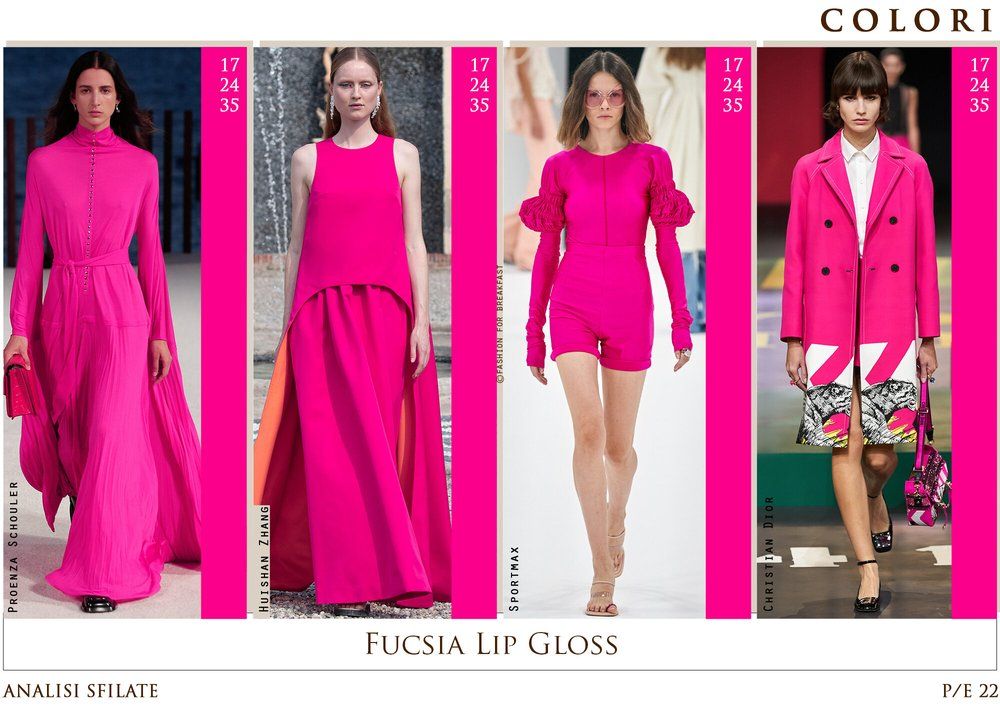 Tendencias de color SS22