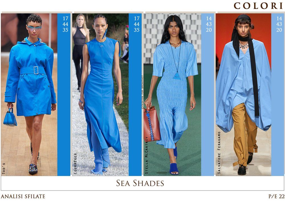 Tendencias de color SS22