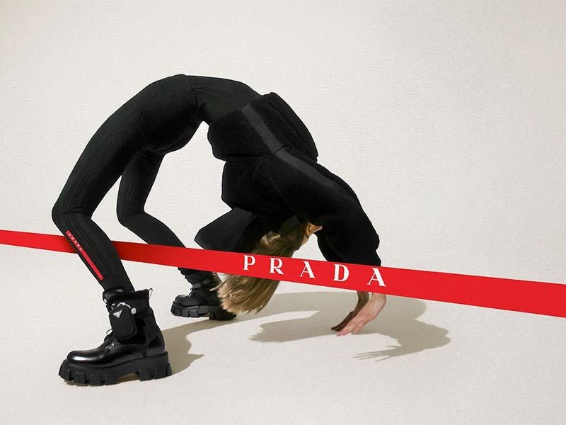 Hugo Comte captures Prada’s new Linea Rossa FW21 campaign