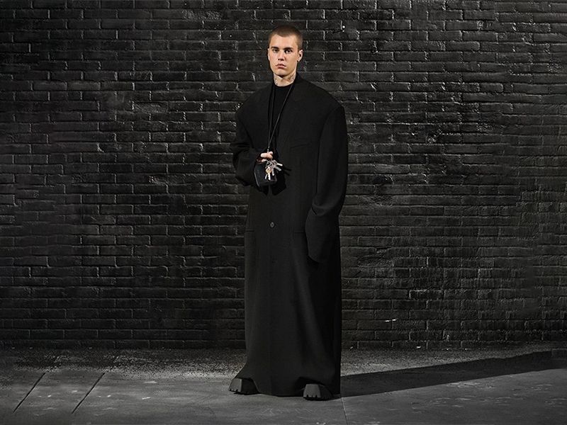 Justin Bieber dresses as a monk to star in Balenciaga’s latest campaign