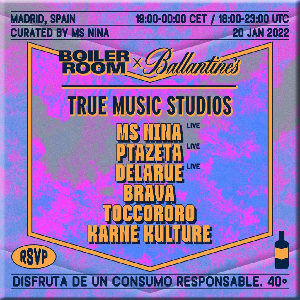 Boiler Room x Ballantine's vuelve a Madrid del 18 al 27 de enero