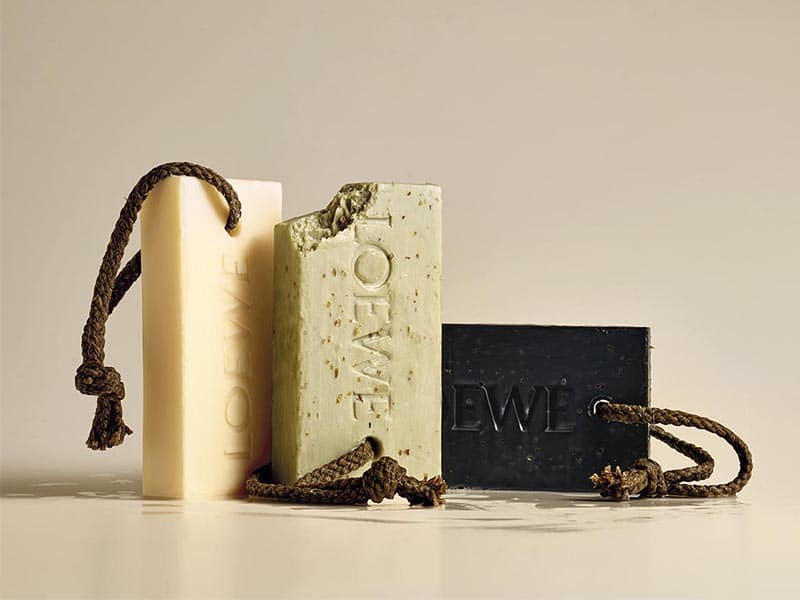 Loewe’s new liquorice, oregano and marijuana soaps
