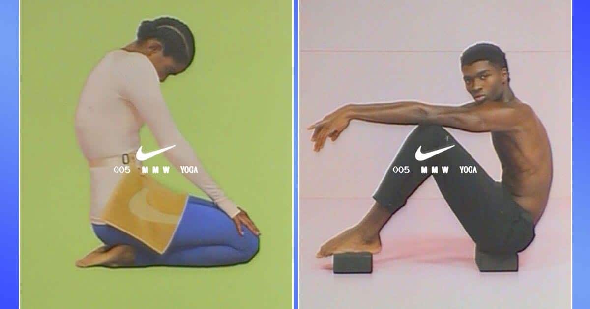 Nike's Matthew W. Williams yoga gear is so over the top but so awesome