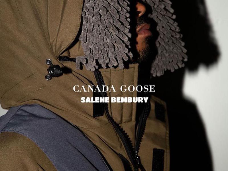 Salehe Bembury está tramando algo con Canada Goose