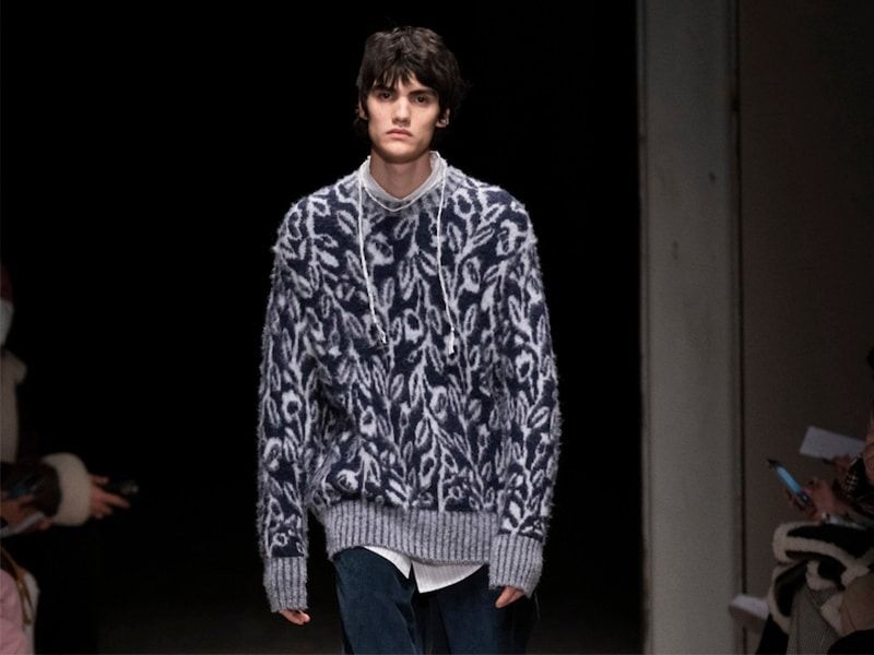 Federico Cina FW22: effortless style, cool tones and references to home