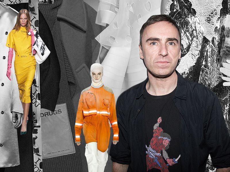 Raf Simons just confirmed a collaboration with Smiley
