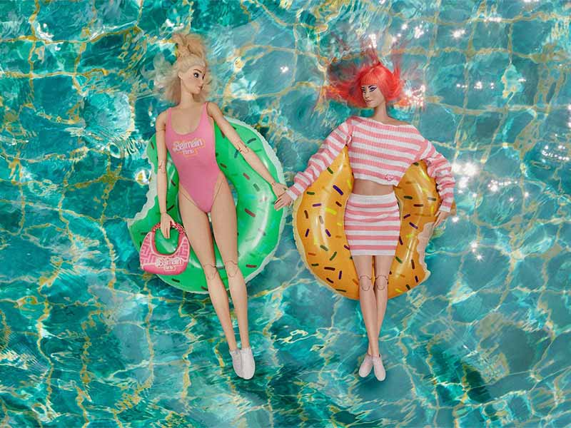 Balmain y Barbie exploran el universo NFT a través de una exclusiva cápsula
