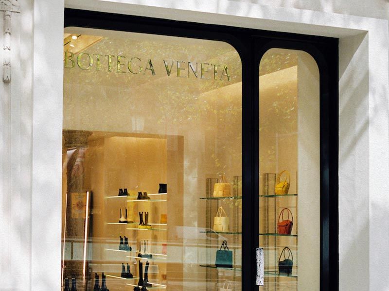 This is the new Bottega Veneta boutique in Barcelona
