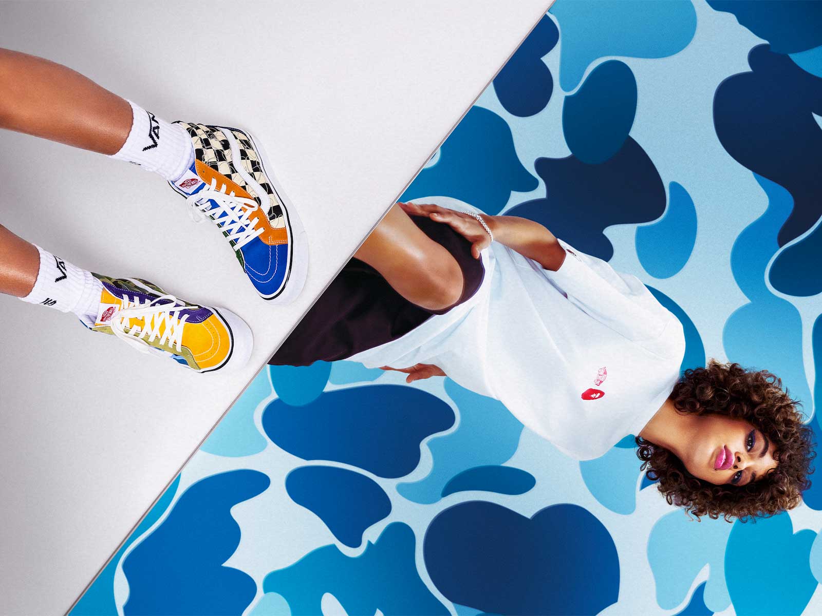 The second collaboration between Vans and Bape® is here