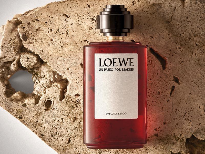 LOEWE captures the essence of Madrid’s Templo de Debod in its new fragrance