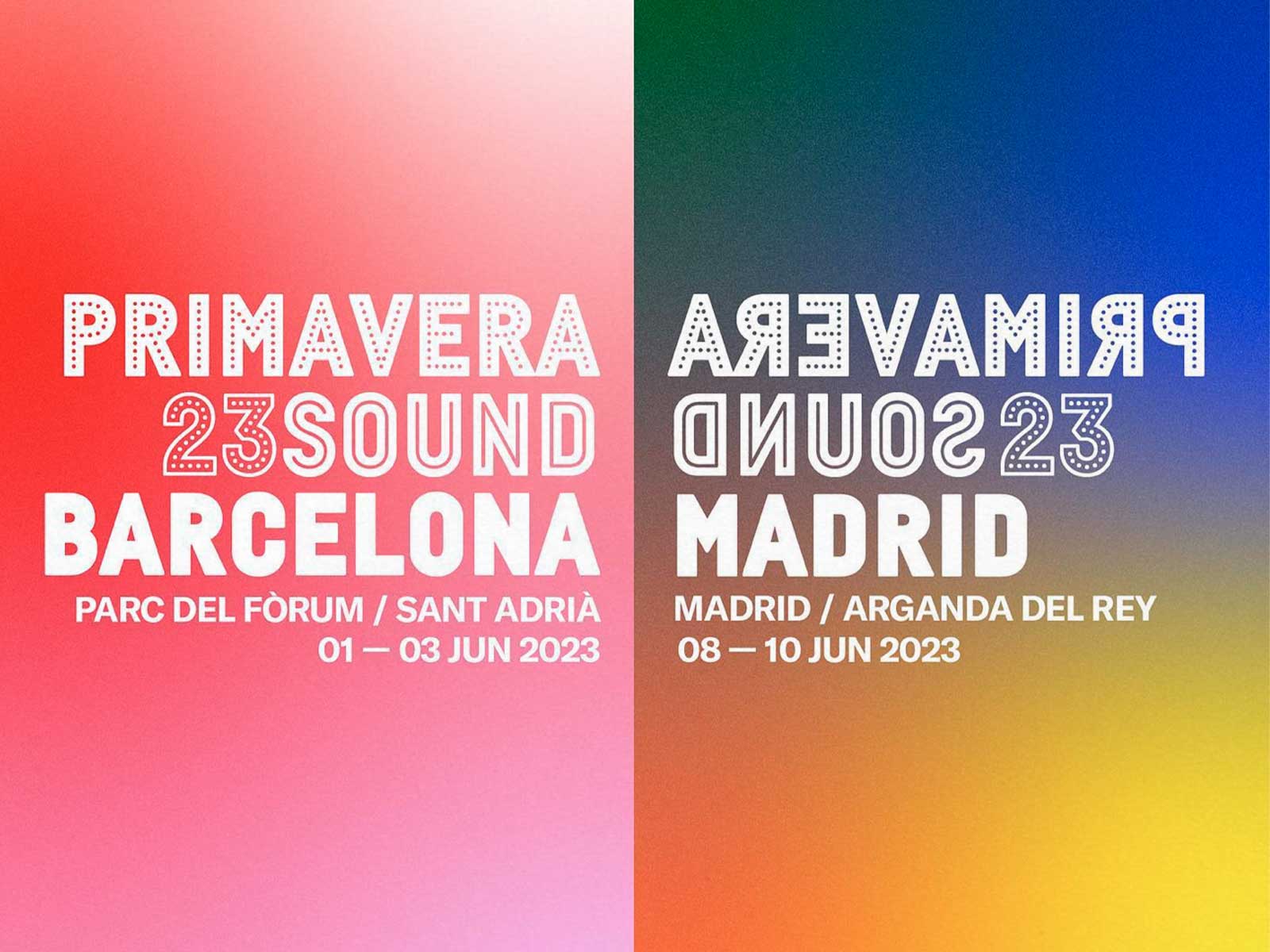 Primavera Sound will have two venues in 2023: Barcelona and Madrid