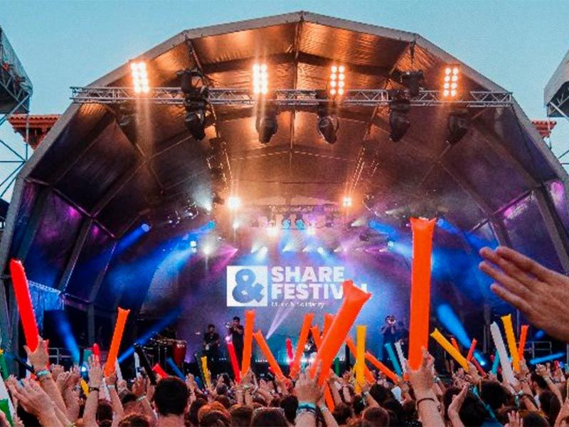 Share Festival presenta el cartel de artistas para su edición de 2022