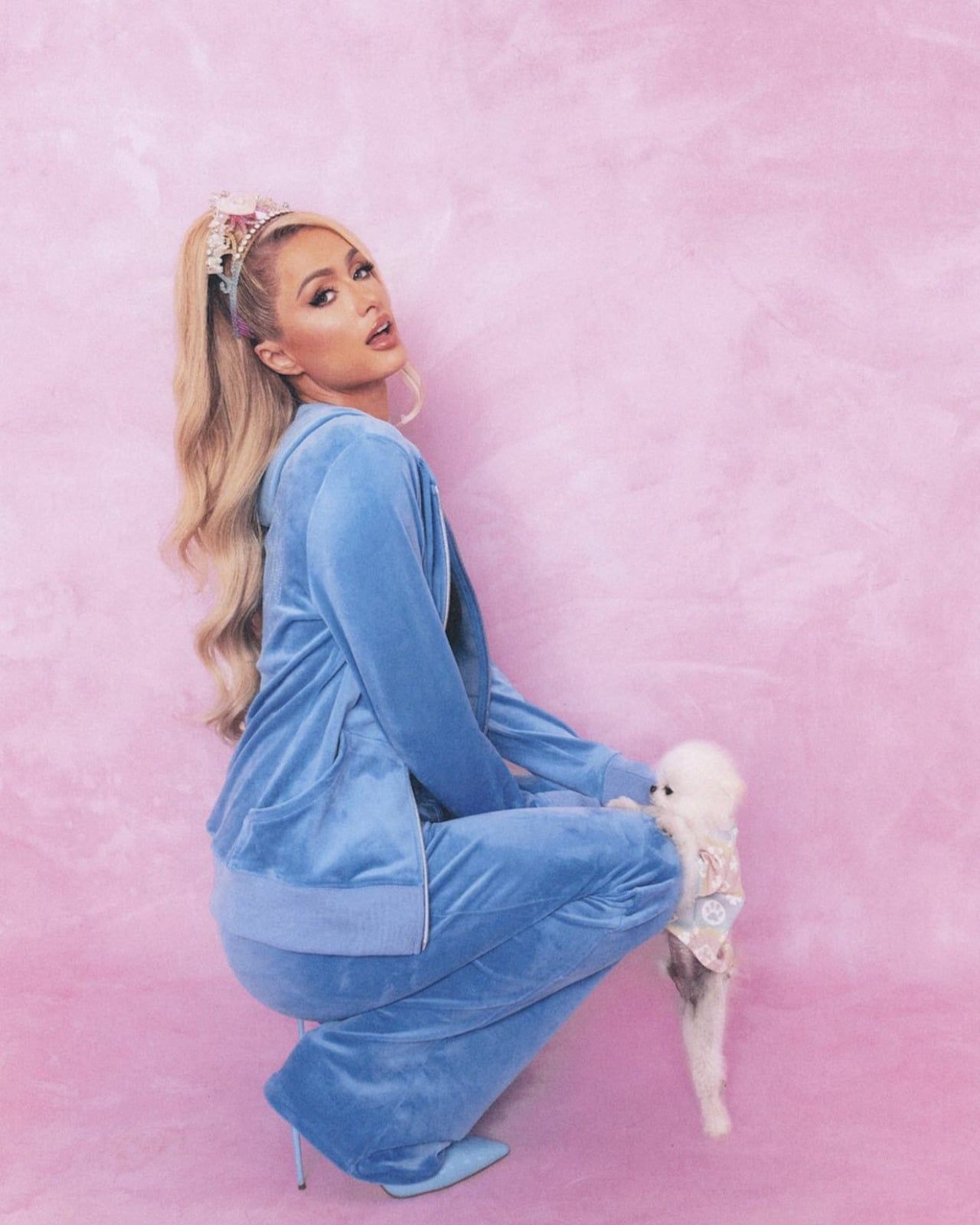 Paris Hilton launches 'iconic' tracksuit collection