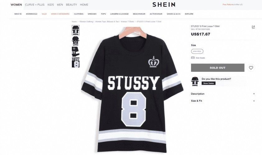 Is stussy discount fast fashion