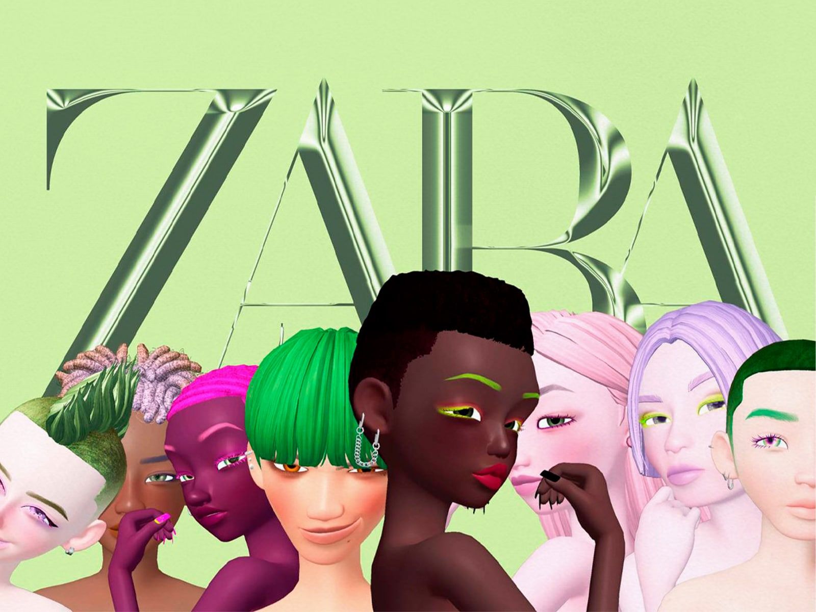 ‘Lime Glam’ es la primera metacolección en solitario de Zara