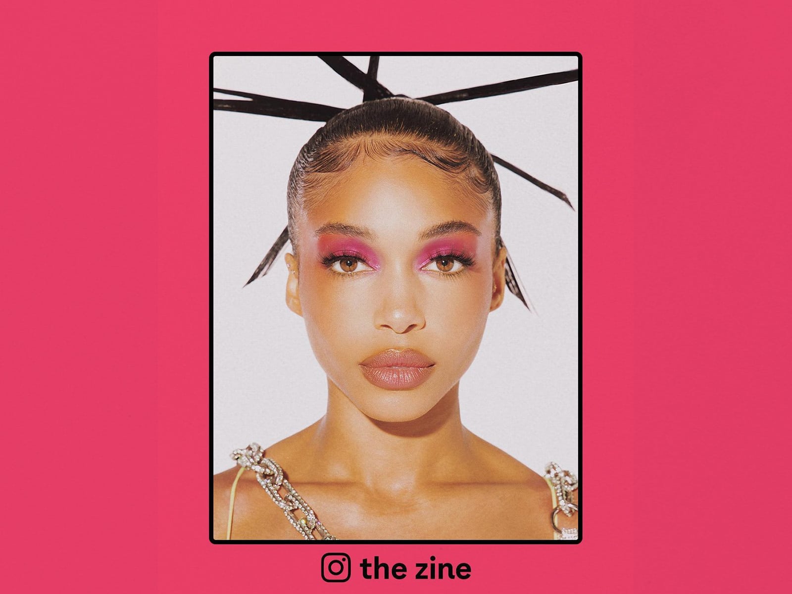 Lori Harvey es la primera portada de The Zine, la nueva revista de Instagram