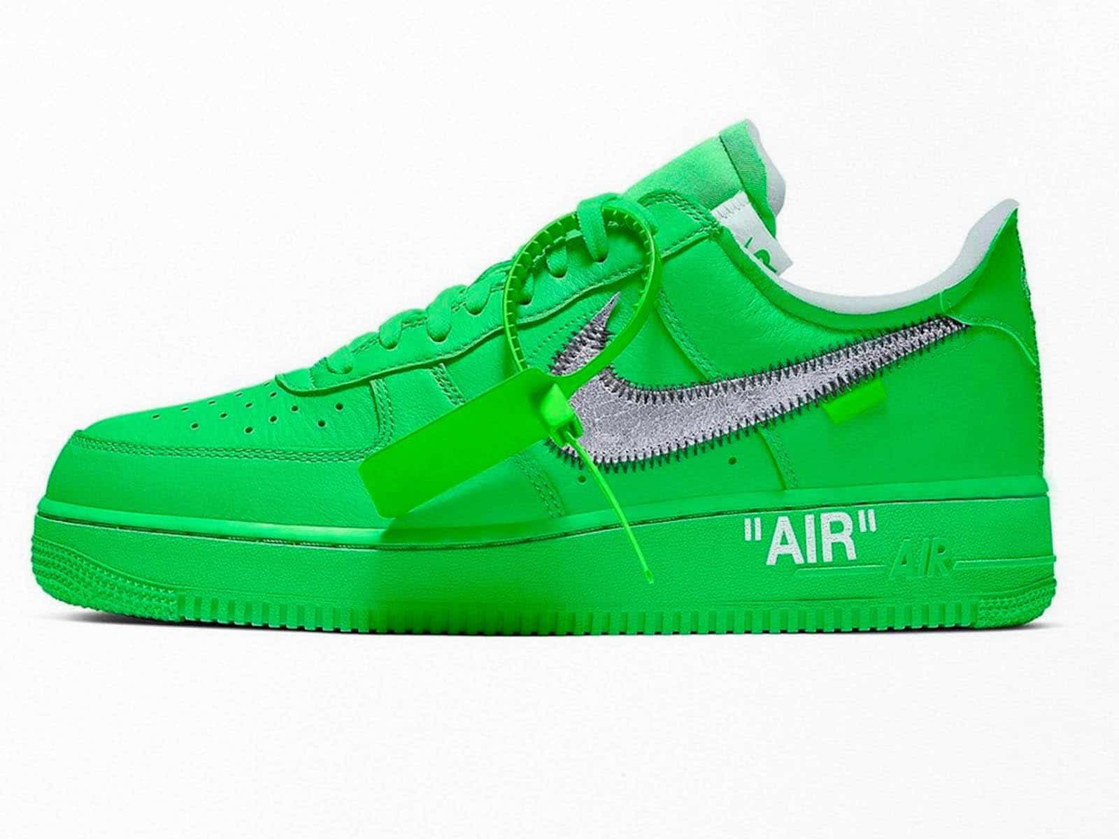 Este verano Off-White x Nike Air Force 1 Low «Green»